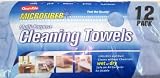 Clean Rite 12 Pack Multi Purpose Microfiber Cleaning Towels