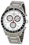 Tissot PRS516 Quartz Stainless Steel Band Silver Dial Men's Watch - T0444172103100 by Tissot