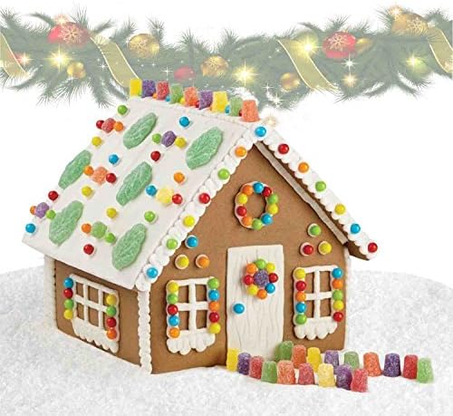 Paksh / Wilton Pre-Baked Christmas Holiday Gingerbread House Baking Kit