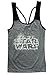 Star Wars Vapor Rise Juniors Active Wear Racerback Tank Top