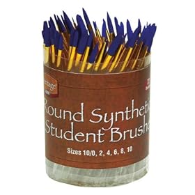 Alvin & Co. AC400D SAPPH SYNTH RND BRUSH ASST 72 by Alvin & Co.
