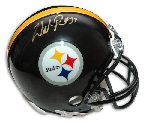 Willie Parker Hand Signed Steelers Mini Helmet