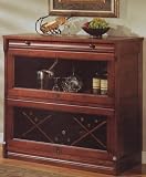 WINE CABINET BUFFET STYLE MAHGONY FINISH
