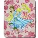 Disney Princess "Jewels and Flowers" Fleece Throw Blanket