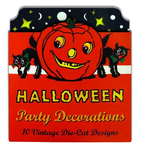 Vintage Halloween Cardboard Cutouts: Die Cut Party Decorations