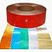 Reflexite V92-DB-COLORS Microprismatic Retroreflective Conspicuity Tape: 1 in. x 15 ft. (Red)