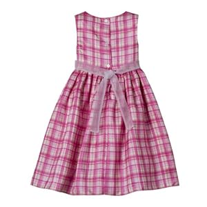 Girls' Cherokee® Plaid Dress - Pink Glow
