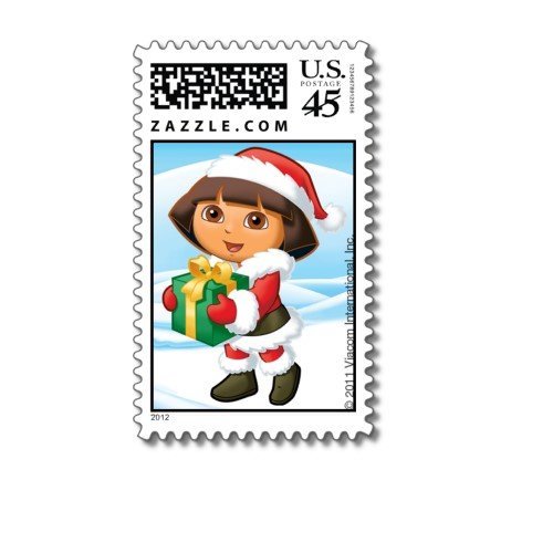 Dora the Explorer: Santa's Helper Postage