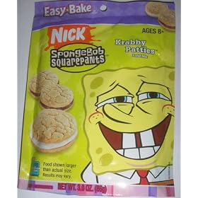 Easy Bake Spongebob Squarepants Krabby Patties by