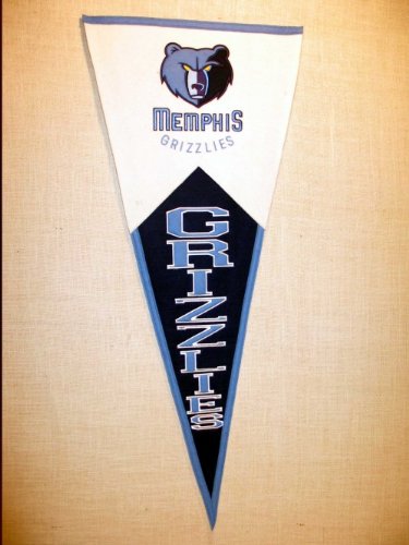 Memphis Grizzlies NBA Basketball Classic Wool Blend Pennant