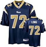 Youth St. Louis Rams #72 Chris Long Team Replica Jersey - S 8