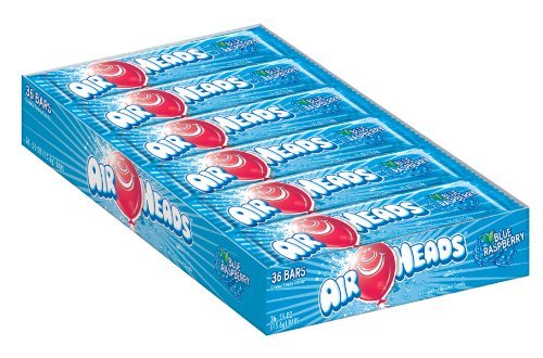 Airheads Strawberry Candy - .55 oz. Bar, Pack of 36