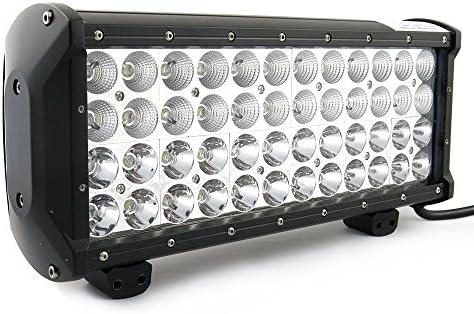 SUCOOL 144w 4 row Cree Led Work Bar Spot Flood Light 4x4 Offroad Lamp For Jeep Cabin/Boat/SUV/Truck/Car/ATV/Vehicles/automative/jeep/Marine Off-road bulb lamp light fog lighting exterior