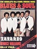 BLUES & SOUL MAGAZINE BACK ISSUE # 224 TAVARES - DENIECE WILLIAMS - BILLY PAUL - G.C.CAMERON