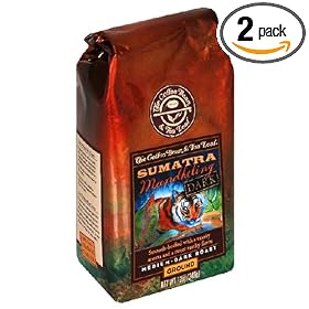 The Coffee Bean & Tea Leaf, Ground Coffee, House Blend, 12-Ounce Bags (Pack of 2)