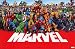 Marvel Heroes (Full Cast) Art Poster Print - 24