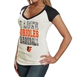 MLB Baltimore Orioles Baby Jersey Raglan Premium T-Shirt - White (Small)