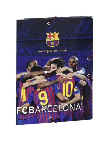 Imagen principal de F.C.BARCELONA Carpeta cuarto gomas