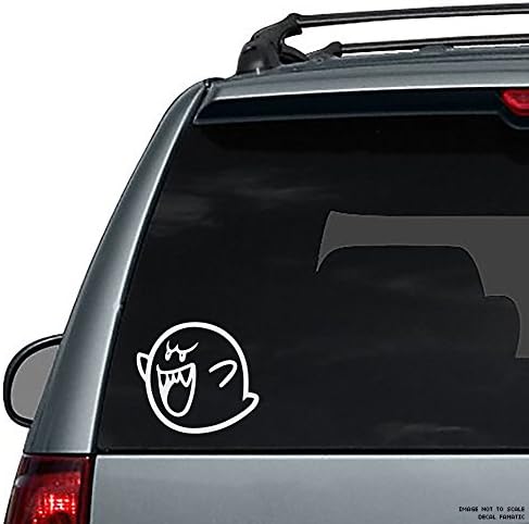 Super Mario Bros Boo Decal - 6"