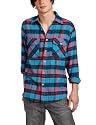 Modern Culture Men's Flannel Shirt with Double Pockets