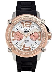 Mulco Mwatch MW2-28050S-021 Black Silicone Strap Watch