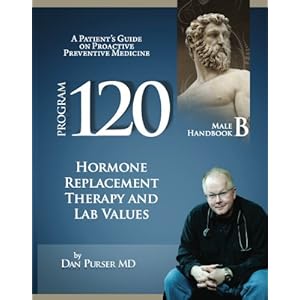 Program 120 Male Handbook B: A Referenced Guide to Testosterone, Thyroid, HGH Human Growth Hormone, High Blood Pressure, Hypertension, Impotence, Oste