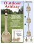 Cigamate Portable Outdoor Cigar and Cigarette Receptacle 11" x 30" (Adobe Beige)