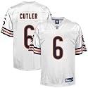 Jay Cutler Jersey: Reebok White Replica #6 Chicago Bears Jersey