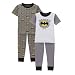 Search : Toddler Boys' Batman 4-pc. Pajama Set - Gray/ White