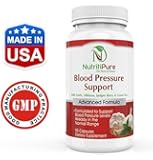 Advanced Blood Pressure Support Supplement Formula with Hawthorne, Garlic Powder and other Top Quality Ingredients that help Widen Blood Vessels and help Support Blood Pressure Levels - 90 Caps