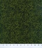 Calico Fabric-Small Floral Lime