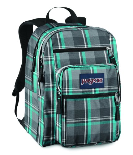 JanSport Rucksack Big Student, blinded blue/grey duke plaid, 43x33x25, 34 liters, TDN7 Preisvergleich