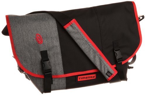 Timbuk2 Classic Messenger Bag (Herringbone/Black/Black, Large)