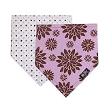 BandaBib Set- Modern Flower/ Dot