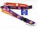 NCAA CLEMSON TIGERS ( 2-TONE ) TWO TONE KEYCHAIN, LANYARD