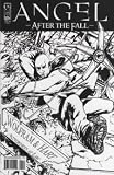 cover of Angel After the Fall #4 1 in 10 Sketch Variant