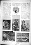 1905 Scientific American Human Cannon Ball Éclair Air Pump Valve Oil Wells