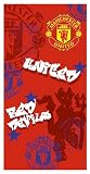 OFFICIAL MANCHESTER UNITED CREST LARGE TOWEL
