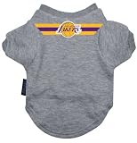adidas Los Angeles Lakers Ash True Court T-shirt