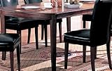 Soho Oval Dining Table with 18-inch Leaf in Cherry Finish by Coaster