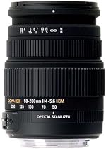 Sigma 50-200mm f/4.0-5.6 DC IF SLD Optical Stabilized (OS) Lens with Hyper Sonic Motor (HSM) for Pentax Digital SLR Cameras