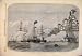 1858 Cherbourg Fetes Her Majesty Queen Ships Sea Print