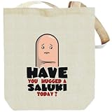 Have You Hugged A Saluki Today? Dogs Tote Bag (Beige, Canvas, Unisex)