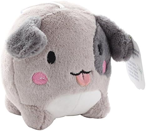 Mini Cute Round Shape Constellation Plush Toys Decor Air Purge Auto Bamboo Charcoal Wedding Favor Guest Gift Toys 6" (Dog)