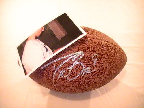 DREW BREES SIGNED AUTOGRAPHED FOOTBALL NEW ORLEANS SAINTS COA + HOLOGRAM