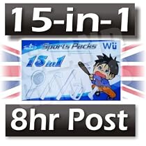15 in 1 Sports Accessory Pack For Nintendo Wii/Remote