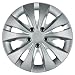 Cartrend 70277 Radzierblenden-Set Storm" mit Chrommuttern; 4 teilig, 35,56 cm ( 14 Zoll )