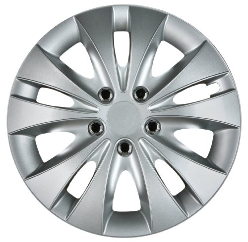 Cartrend 70277 Radzierblenden-Set Storm\" mit Chrommuttern; 4 teilig, 35,56 cm ( 14 Z Preisvergleich