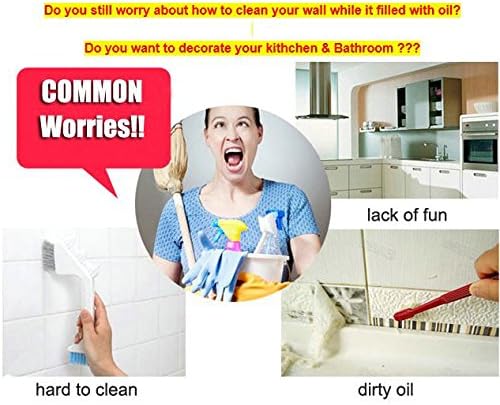 Brick Mosaic 3d Wall Stickers Wallpaper Home Decor Fire Retardant Bathroom Kitchen DIY (Hwp91)