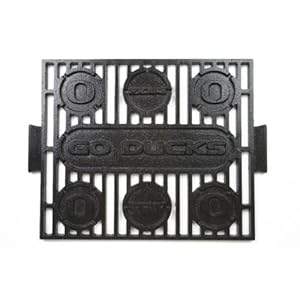 NCAA University of Oregon Ducks Sports Cast Iron Branding Iron Grill Accessory